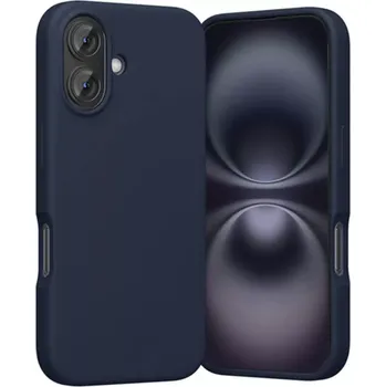 Pouzdro na mobilní telefon Vention Liquid Silicone Case for iPhone 16 Plus with MagSafe Midnight Blue KUHL0-20