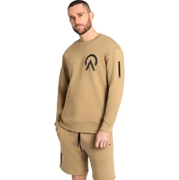 Pánská mikina Pánská mikina AYCANE Eltron Crewneck Dark Sand L