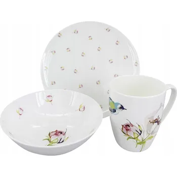 Talíř Snídaňová sada by inspire Luna 3 ks