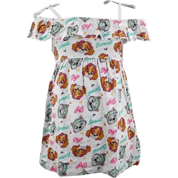 Dívčí šaty ŠATY TLAPKOVÁ PATROLA em 1800 šedé Velikost: 3