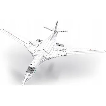 ostatní stavebnice STAVEBNICE REOBRIX RUSKÝ NADZVUKOVÝ BOMBARDOVACÍ LETOUN TU160 1598 DÍLKŮ TECHNIC