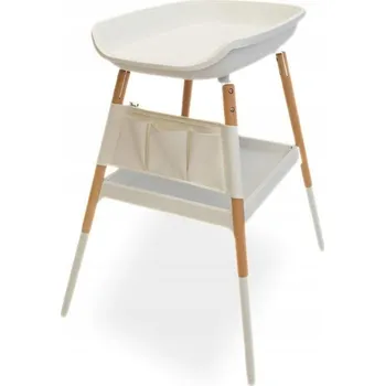 Přebalování Přebalovací podložka tvrdá Bo Jungle 68 x 78 cm bílá