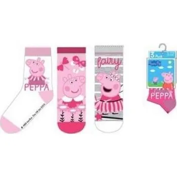 SADA 3 KS PONOŽKY PEPPA PIG ue 0621-2 Velikost: 31-34