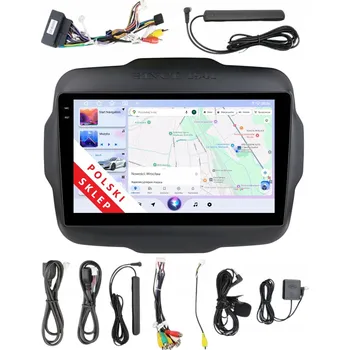 Autorádio 2DIN AUTORÁDIO S NAVIGACÍ ANDROID JEEP RENEGADE 3/32 GB DSP CARPLAY LTE