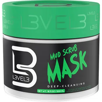 Pleťová maska L3vel Level3 Pleťová maska a peeling 2v1 Mud Scrub 500 ml