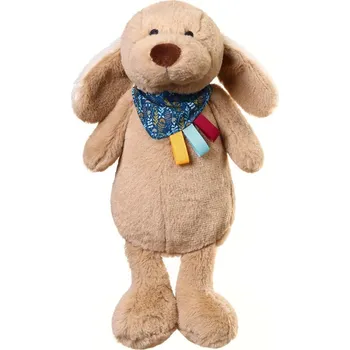 plyšák Plyšák plyšák Babyono měkký béžový pejsek Dog Willy