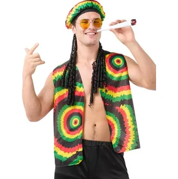 Karnevalový doplněk Funiglobal - Rastafari kit -
