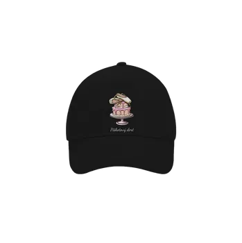 Kšiltovka Bastard Piškotový dort kšiltovka baseballka Black