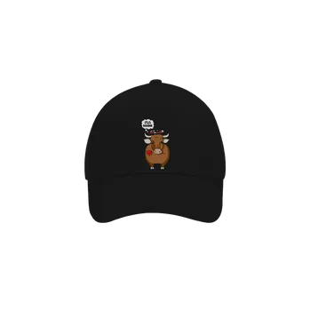 Kšiltovka Bastard Kráva a bejk kšiltovka baseballka Black