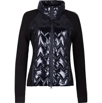 Dámský svetr NEWLAND N4 6848 SUNDANCE LADY HYBRID FULL ZIP BLACK Velikost: XL WOMEN’S QUILTED MIDLAYER