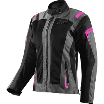 Moto oblečení SEVENTY DEGREES Dámská bunda na motorku Seventy Degrees SD-JT68 Sahara šedo-růžová 2XL