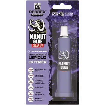 Stavebniny Den Braven MAMUT GLUE Clear UV 350010TU 25 ml