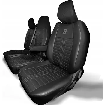 Moto bunda Potah na křeslo Lucaro.eu Tornado, černý čalounický s šedým lemováním