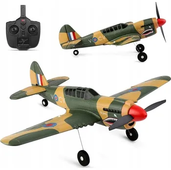 RC model ostatní DÁLKOVĚ OVLÁDANÉ LETADLO WLTOYS A220 XK 3D/6G VĚTROŇ P40 GYROSKOP