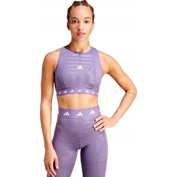 Podprsenka Sportovní podprsenka adidas M fialová