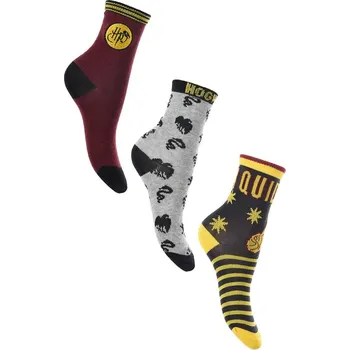 SADA 3 KS PONOŽKY HARRY POTTER vh 0605-2 Velikost: 23-26