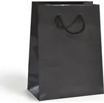 Dárková taška černá Milano 16x8x24 G007
