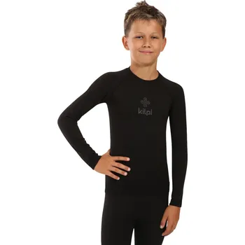 Kilpi NATHAN-JB Chlapecké termo triko ZJ0501KI Černá 4