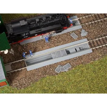 Modelová železnice Prohlížecí a popelové jámy 2 ks TT/H0m - Auhagen 43561