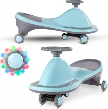 Dětské vozidlo Dětské Odrážedlo auto KIDWELL ROLLO s LED světly pro děti do 100 kg