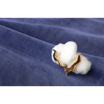 Prostěradlo Matějovský Tmavě modré BAVLNĚNÝ MIKROPLYŠ PREMIUM Bavlněný mikroplyš 120/200 - 140/200/30