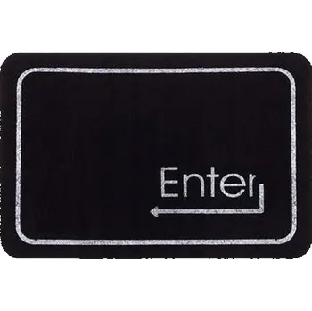 Rohožka Textilní rohožka, hotová, 40 x 60 cm