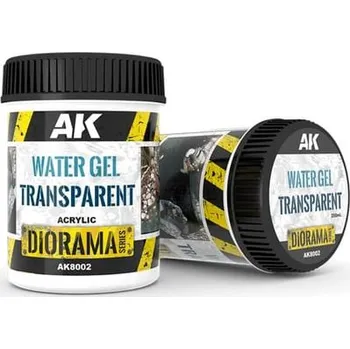 Modelářská barva AK Interactive - Water Gel Transparent 250ml