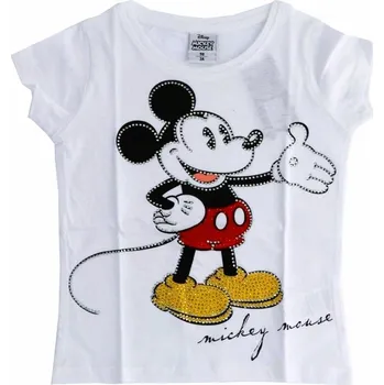 Pánské tričko TRIČKO MICKEY em 8127 bílé Velikost: 3