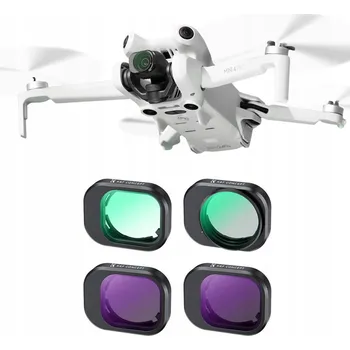 Sada filtrů polarizační CPL + UV + ND8 + ND16 pro DJI Mini 4 Pro K&F