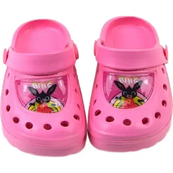 Dívčí sandály CLOG SANDÁLE BING Em 066 růžové Velikost: 24-25