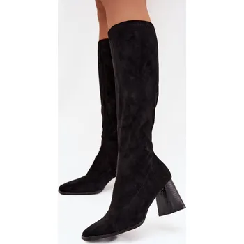 Dámské kozačky Kozačky na podpatku model 219590 Step in style 41