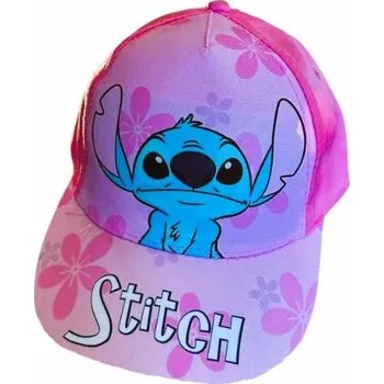 Kšiltovka KŠILTOVKA LILO A STITCH Em c859 růžovo - malinová Velikost: 52