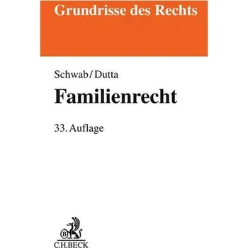 Kniha Familienrecht - Schwab, Dieter [DE] (2025, Brožovaná, C.H. Beck)