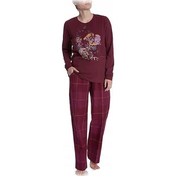 Dámské noční prádlo Triumph dámské pyžamo bavlna červené velikost 36