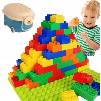 ostatní stavebnice Stavebnice KOSTKY Velké 73 DÍLKŮ V KONTEJNERU