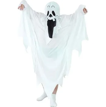 Kostým Dětský Kostým Duch vel.130/140 cm - Unisex - Halloween