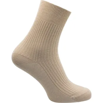 Pánské ponožky Zdeněk BARTES (Třebíč) Ponožky ze 100% bavlny - citlivý svěr lemu Barva: béžová, Velikost: 30-31 (45-47)