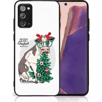 Vánoční dekorace VSECHNONAMOBIL 124523 MY ART Obal s vánočním designem Samsung Galaxy Note 20 MERRY CHRISTMAS (074)