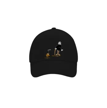 Kšiltovka Bastard Pštrosí překvápko kšiltovka baseballka Black