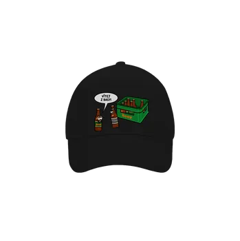 Kšiltovka Bastard Vítej z basy kšiltovka baseballka Black