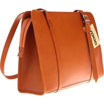 Kabelka VOOC Dámská kabelka přes rameno Vintage VOOC; koňak