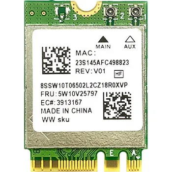 Síťová karta WiFi karta RTL8852AE M.2 NGFF s Bluetooth 5.2