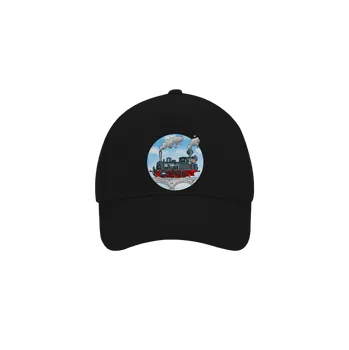 Kšiltovka Bastard Kouř z komína kšiltovka baseballka Black