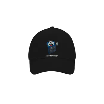 Kšiltovka Bastard Jsem vypočítavá kšiltovka baseballka Black