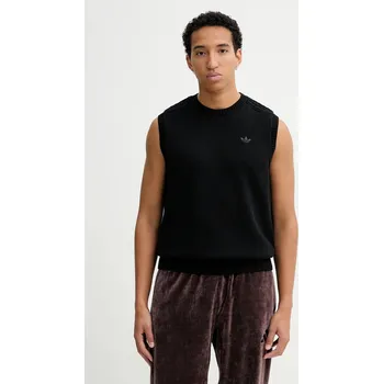 Vesta adidas Originals P Ess Knit Vest JY2651 černá 99X, vel. XL