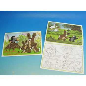 omalovánky AKIM Omalovánky A5 Krtek a zajíci /05/ 4121