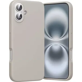 Pouzdro na mobilní telefon Vention Liquid Silicone Case for iPhone 16 Plus with MagSafe Gravel Gray KUHM0-20