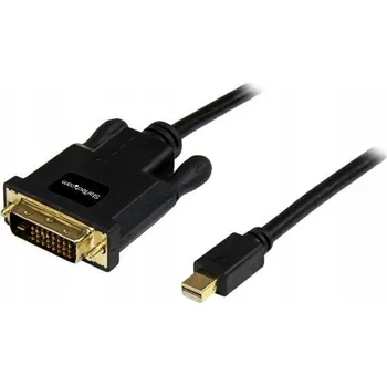 Video kabel StarTech.com MDP2DVIMM3B kabelový adaptér 0,9 m mini DisplayPort na DVI-D Černý