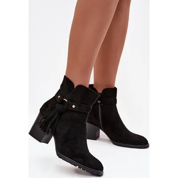 Dámská zimní obuv Boty na podpatku model 219573 Step in style 40