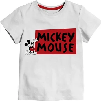 Chlapecké tričko TRIČKO MICKEY Erv 38217 bílé Velikost: 128